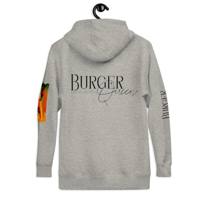 Burger Queen - Unisex-Kapuzenpullover -   Hoodies, Pullover, Jacken, Sweatpants, Jogginghosen, Hosen