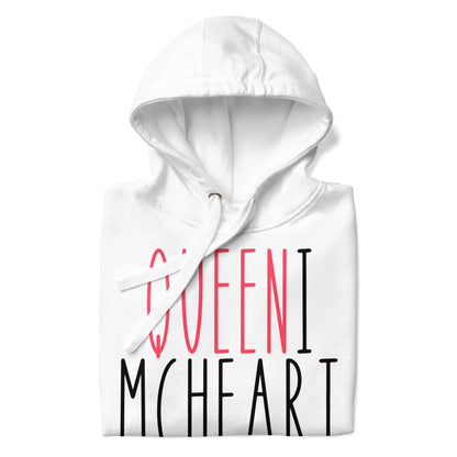 Queeni McHeart - Unisex-Kapuzenpullover -   Hoodies, Pullover, Jacken, Sweatpants, Jogginghosen, Hosen