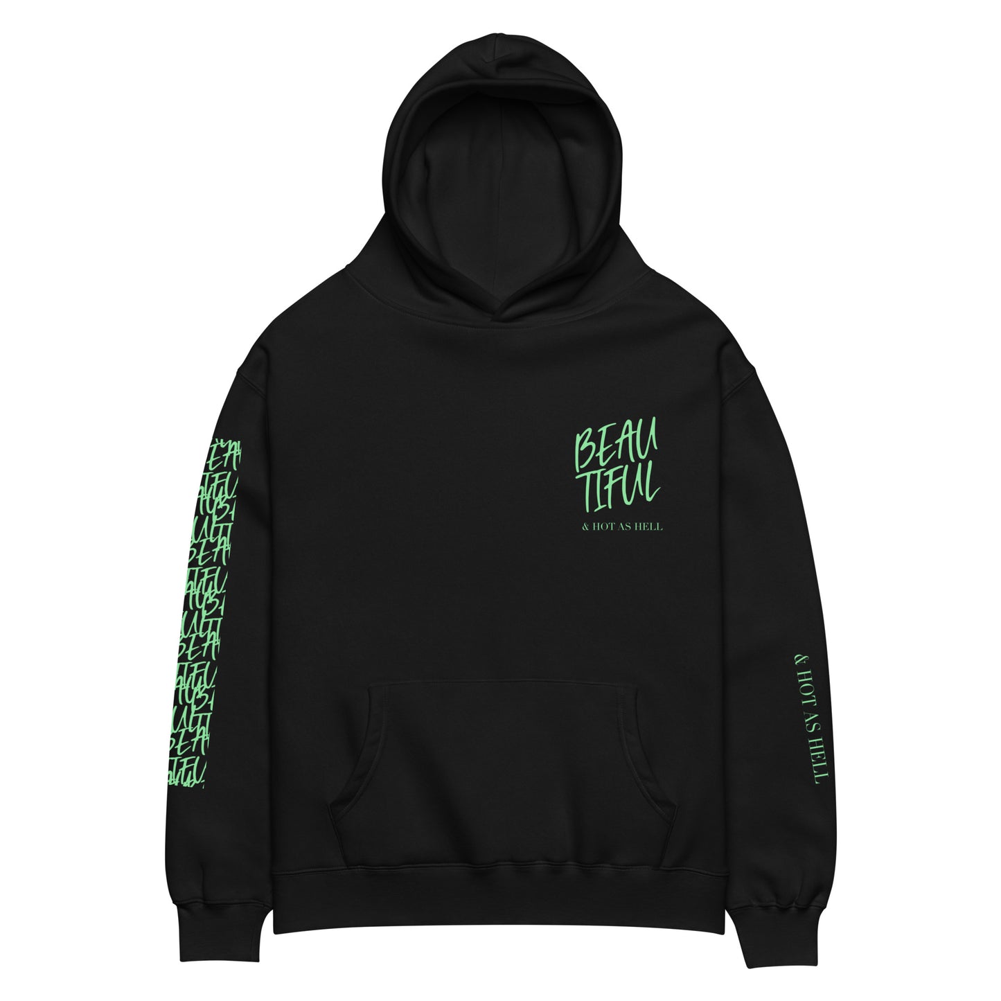 Hot Beauty Edt. 1 - Unisex Oversized Fleece Hoodie