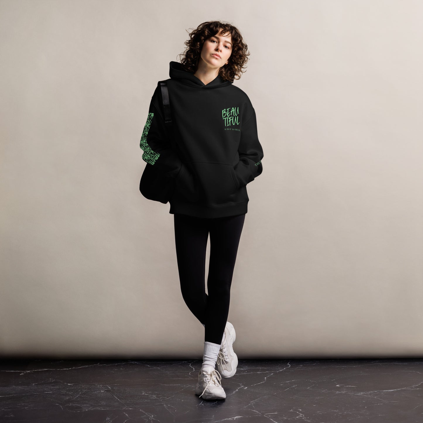 Hot Beauty Edt. 1 - Unisex Oversized Fleece Hoodie