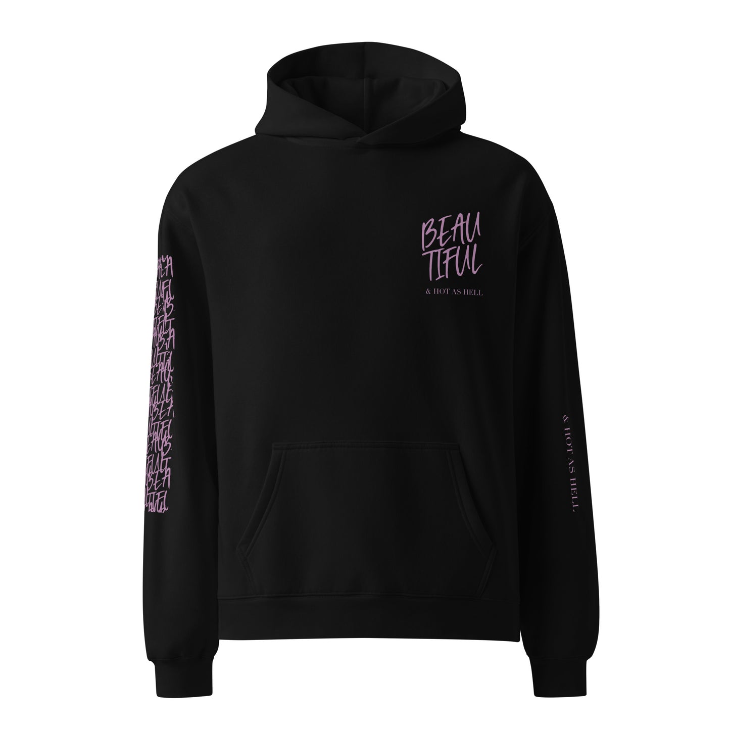 Hot Beauty Edt. 1 - Unisex Oversized Fleece Hoodie