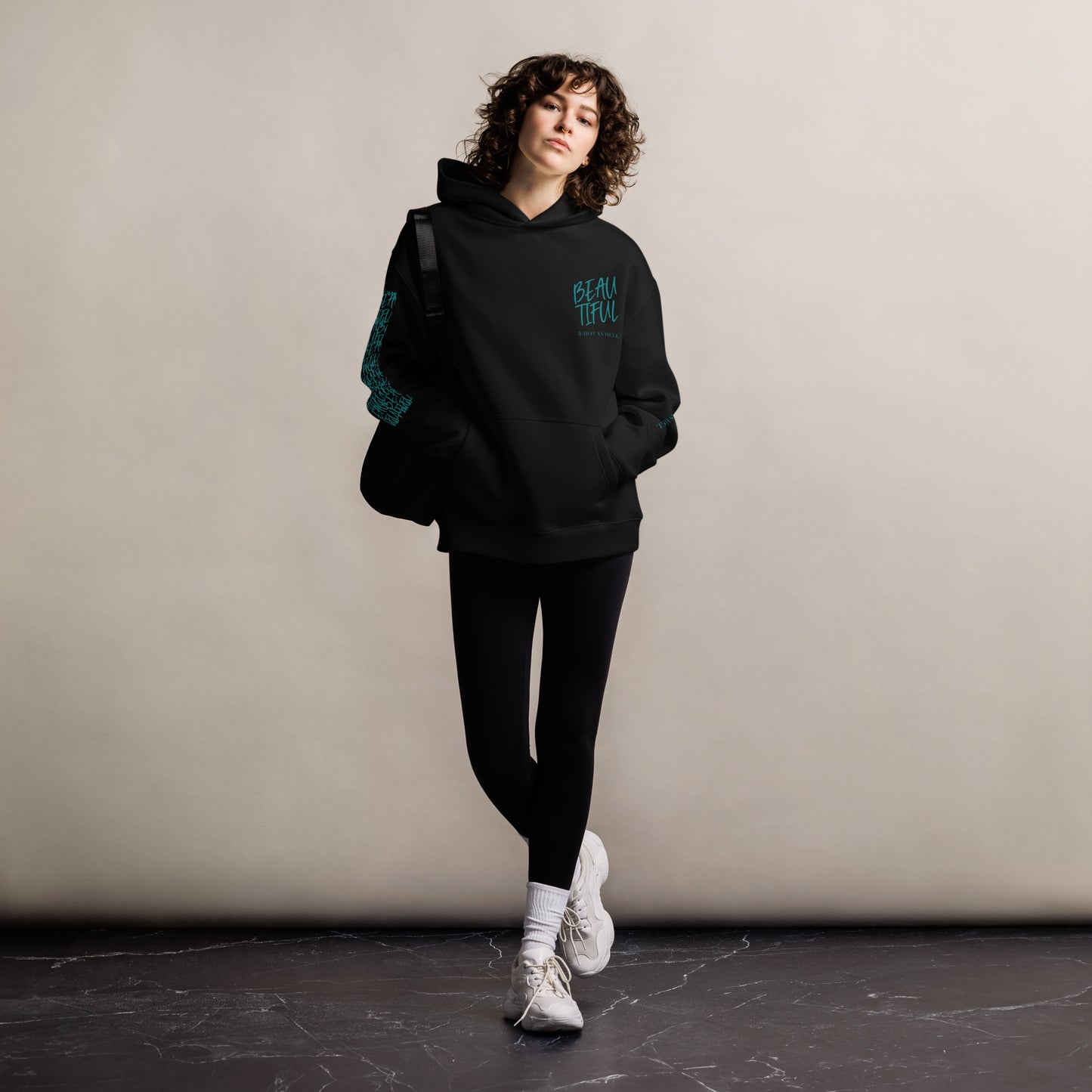 Hot Beauty Edt. 1 - Unisex Oversized Fleece Hoodie