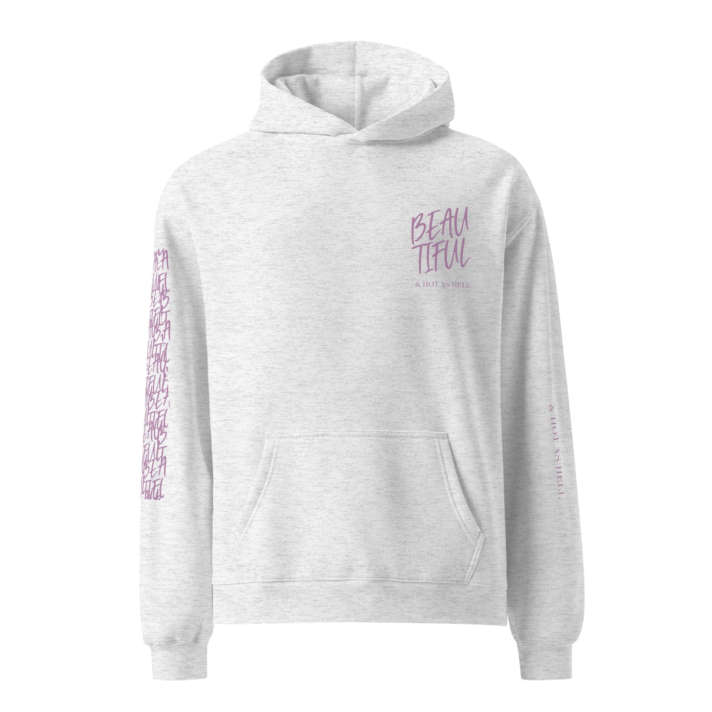 Hot Beauty Edt. 1 - Unisex Oversized Fleece Hoodie