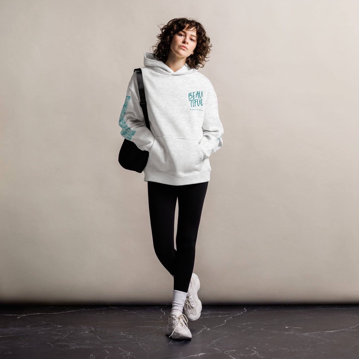 Hot Beauty Edt. 1 - Unisex Oversized Fleece Hoodie