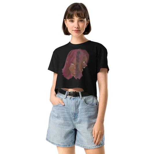 Invisible Fight - Crop Top - Marvelous Miss McCray 
