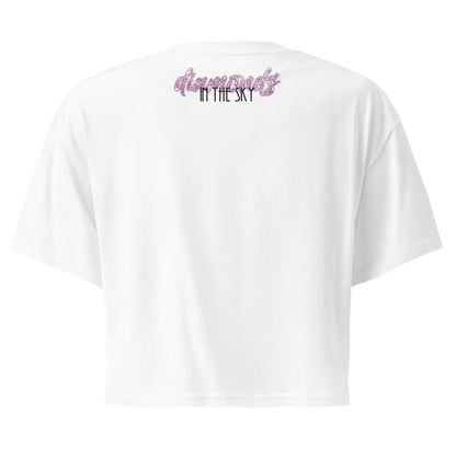 Diamonds - Crop Top -   T-Shirts, Tank-Tops, Shirts mit 3/4-Ärmeln, Langarmshirts, Poloshirts, Crop-Tops