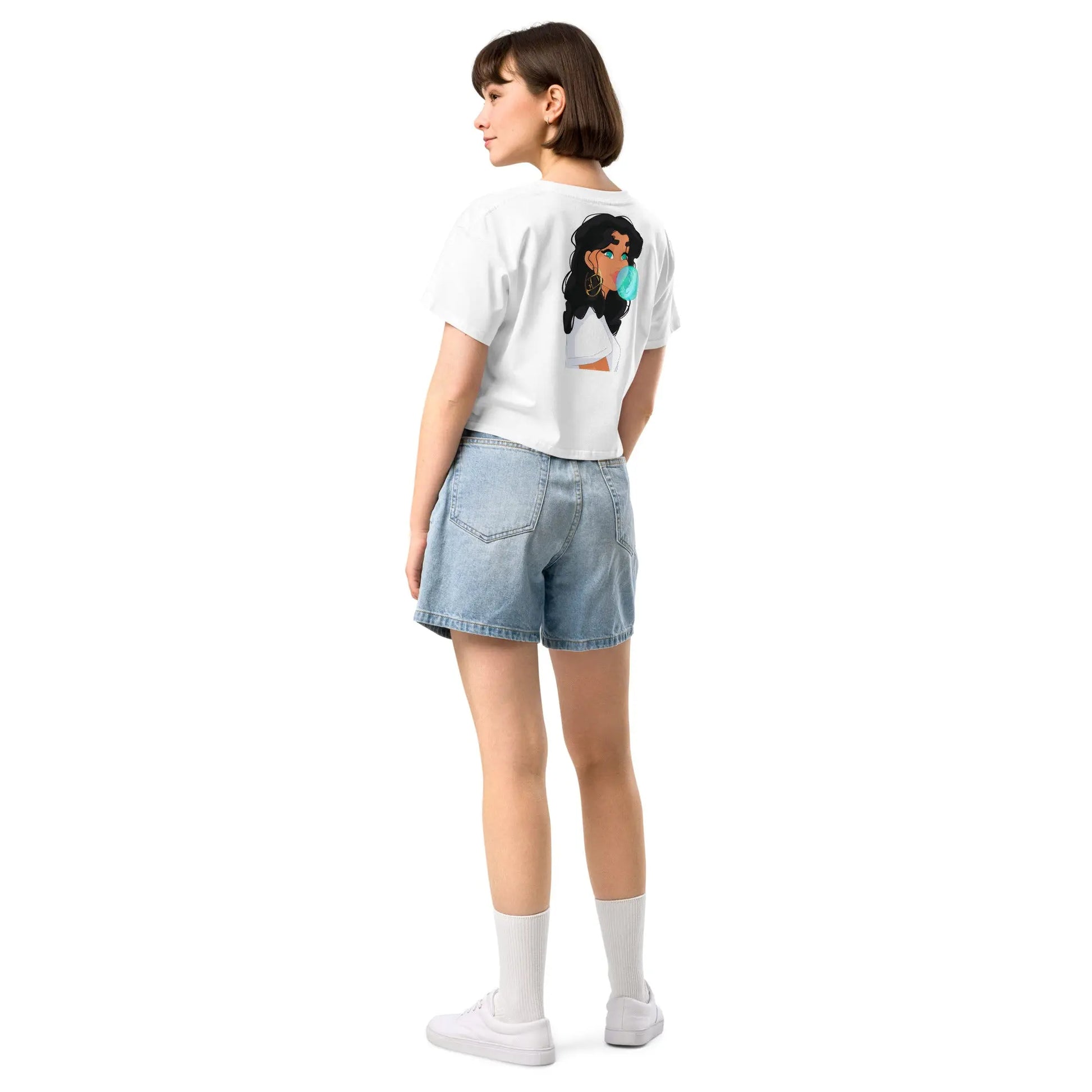 Bubble Gum - Crop-Top - Marvelous Miss McCray 