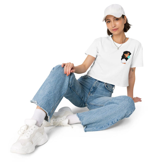 Bubble Gum - Crop-Top - Marvelous Miss McCray 