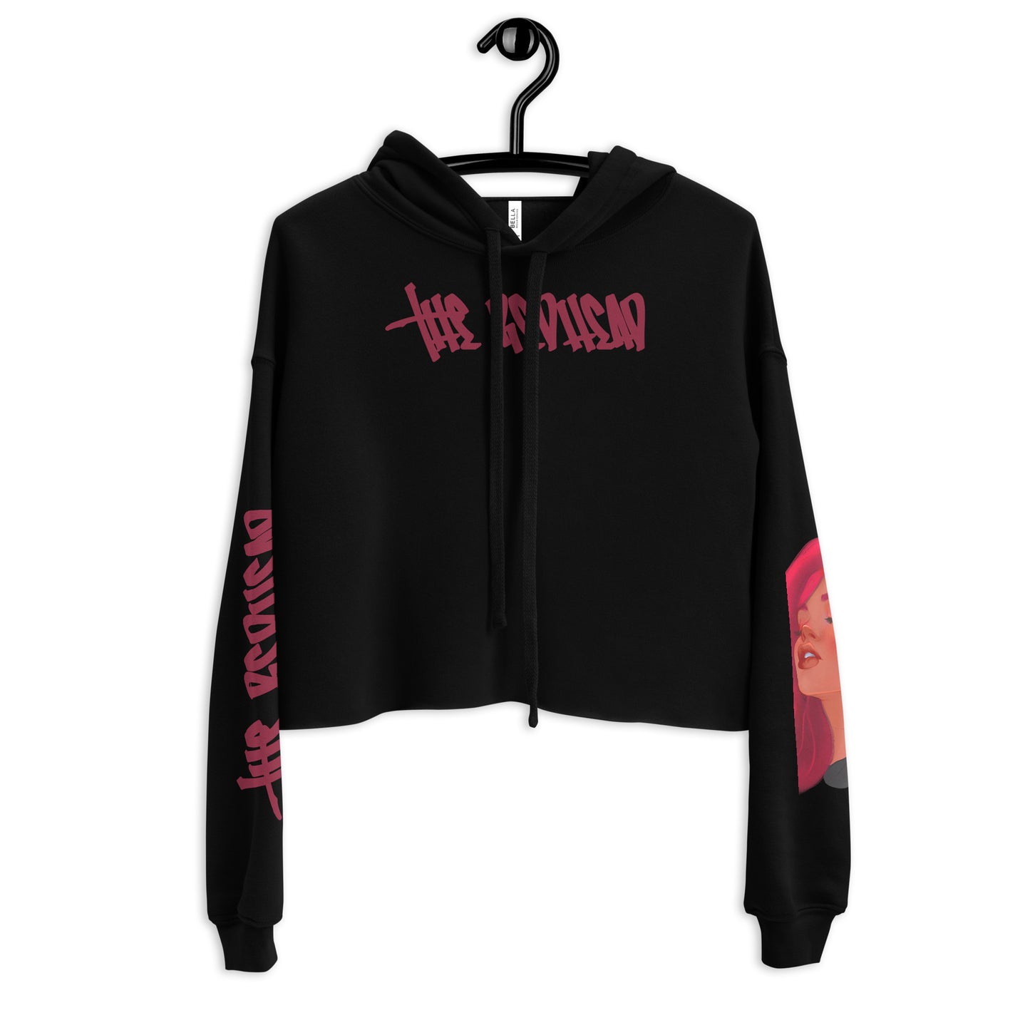 The Redhead - Crop-Hoodie -   