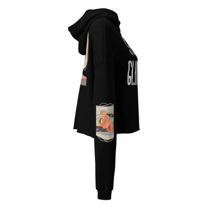 Glimmer Space - Crop Hoodie -   Hoodies, Pullover, Jacken, Sweatpants, Jogginghosen, Hosen