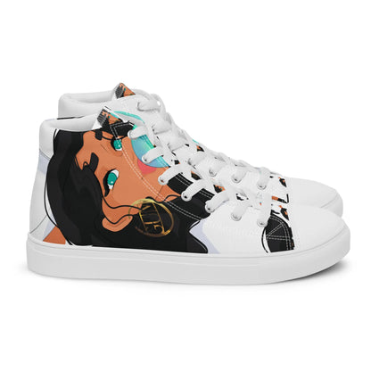 Bubble Gum - High-Top Sneaker -   Canvas High-Top Sneaker, Schlappen, Canvas-Schuhe, Canvas-Slipper