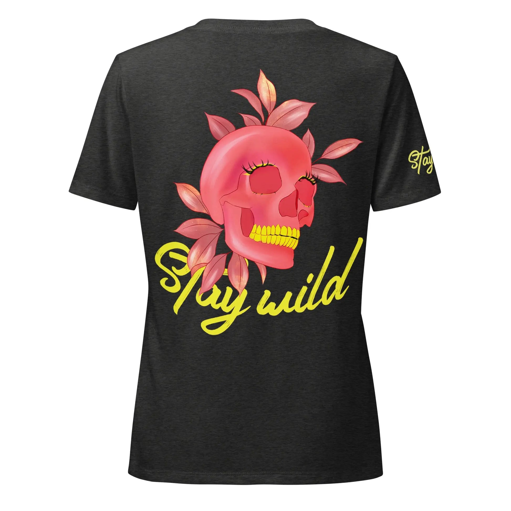 Stay Wild - Lockeres Shirt (V-Ausschnitt) - Marvelous Miss McCray 