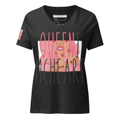 Queeni McHeart - Lockeres T-Shirt - Shirts,Top