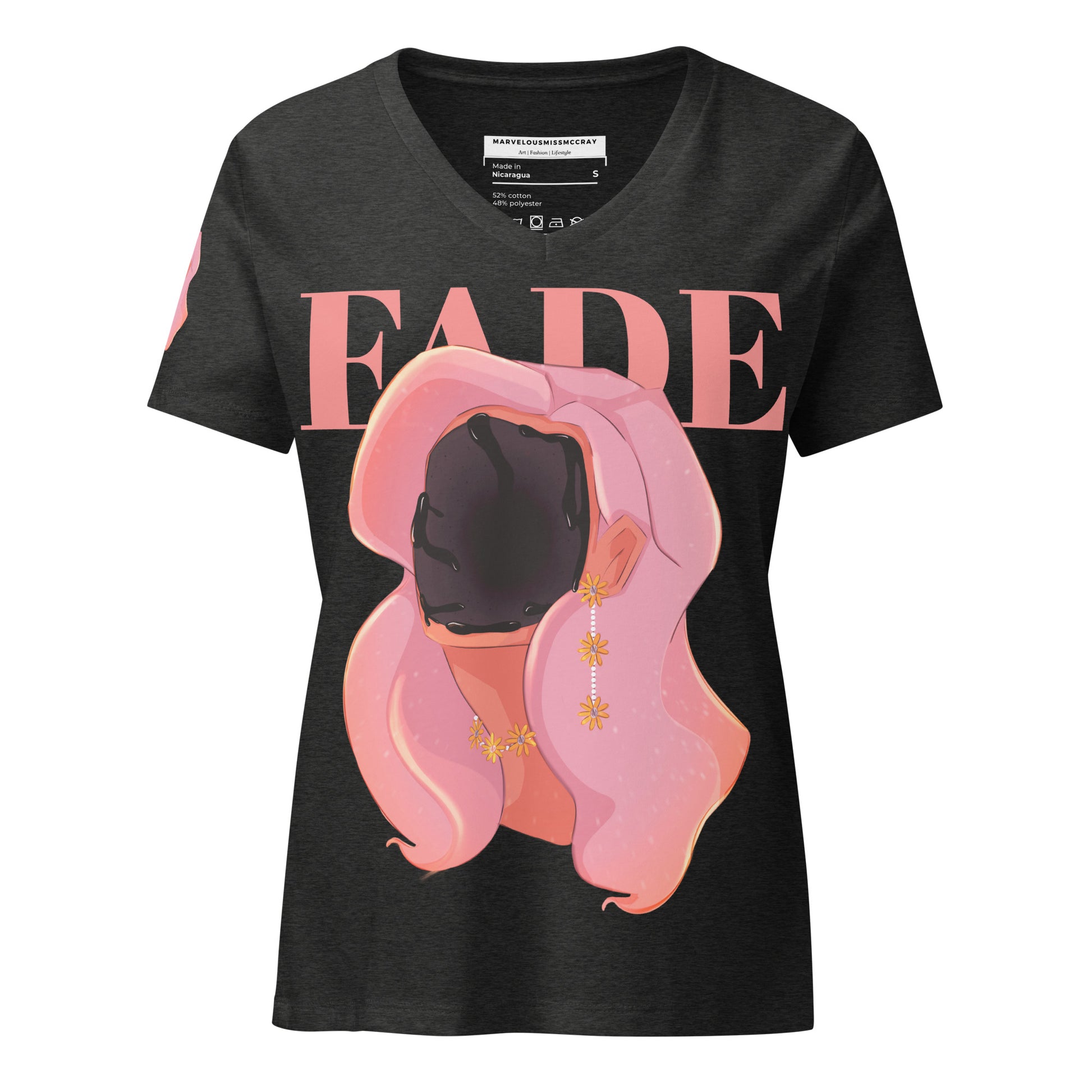 Fade - Lockeres T-Shirt -   Shirts,Top #