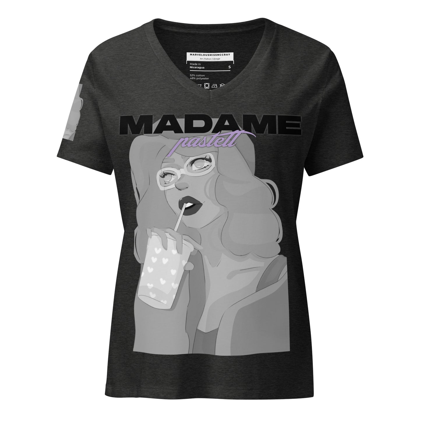 Madame Pastell - Lockeres T-Shirt - Shirts,Top