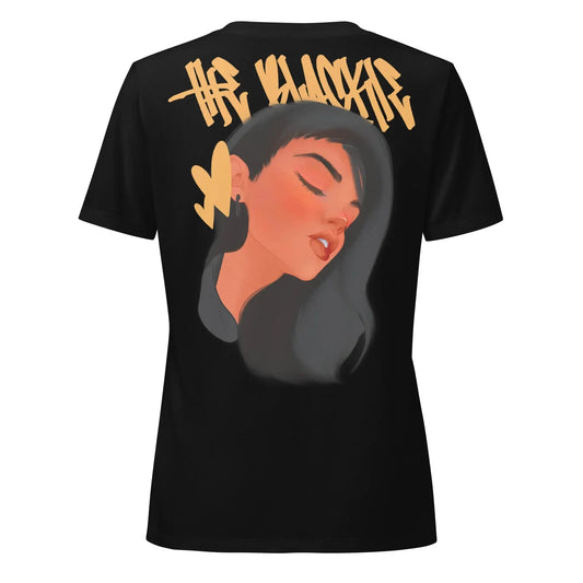 The Blackie - Lockeres Shirt (V-Ausschnitt) - Marvelous Miss McCray 