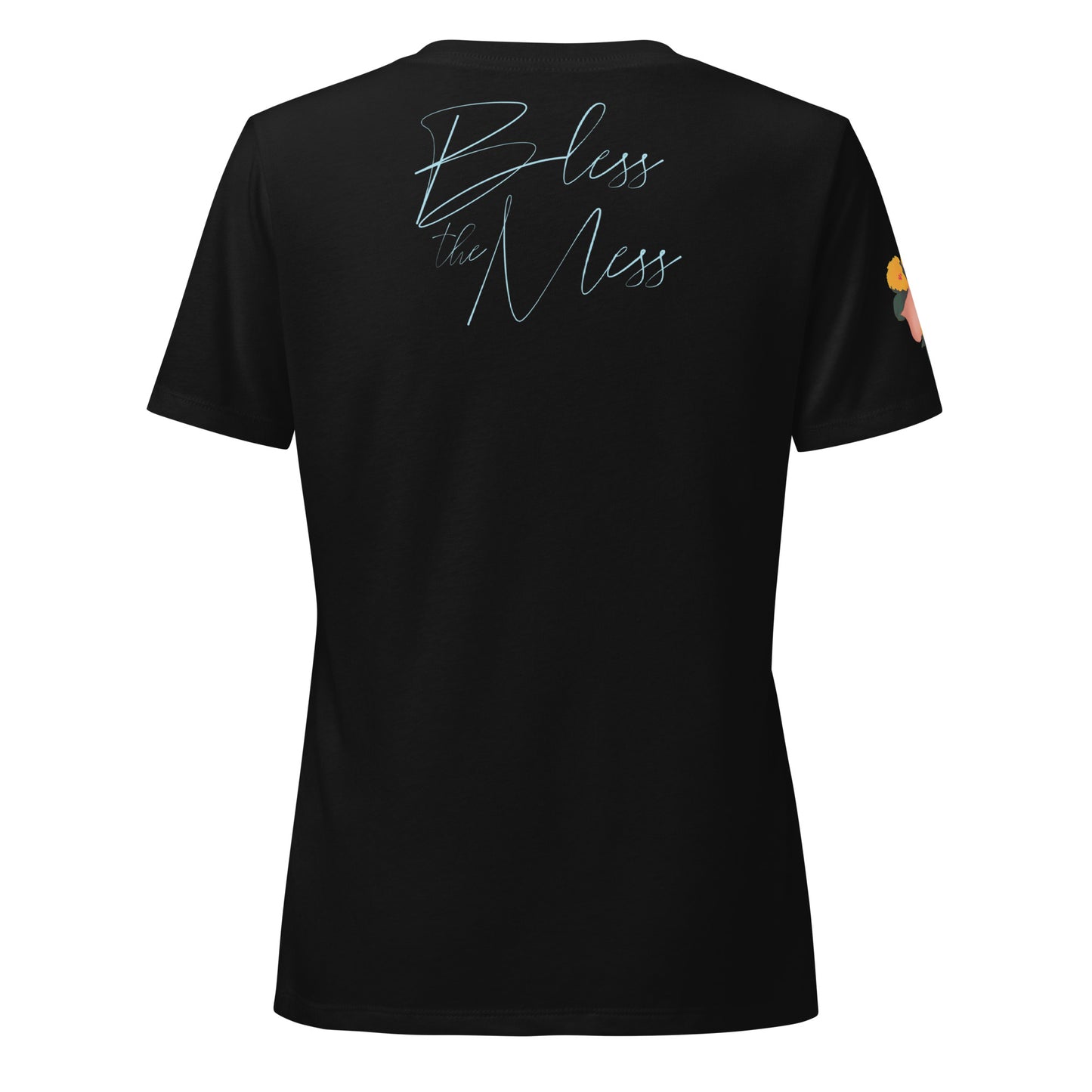 Bless the mess - Lockeres T-Shirt -   Shirts,Top