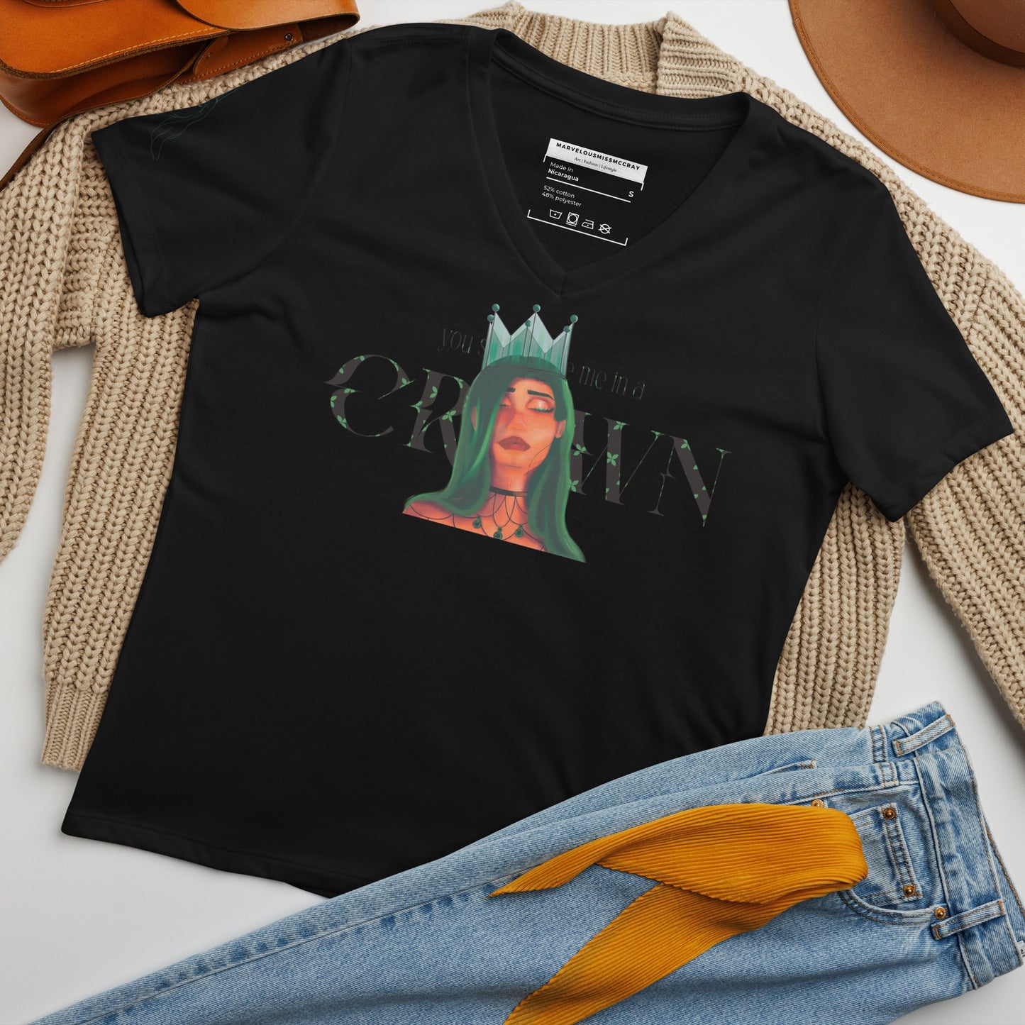 The Crown - Lockeres T-Shirt - Shirts,Top