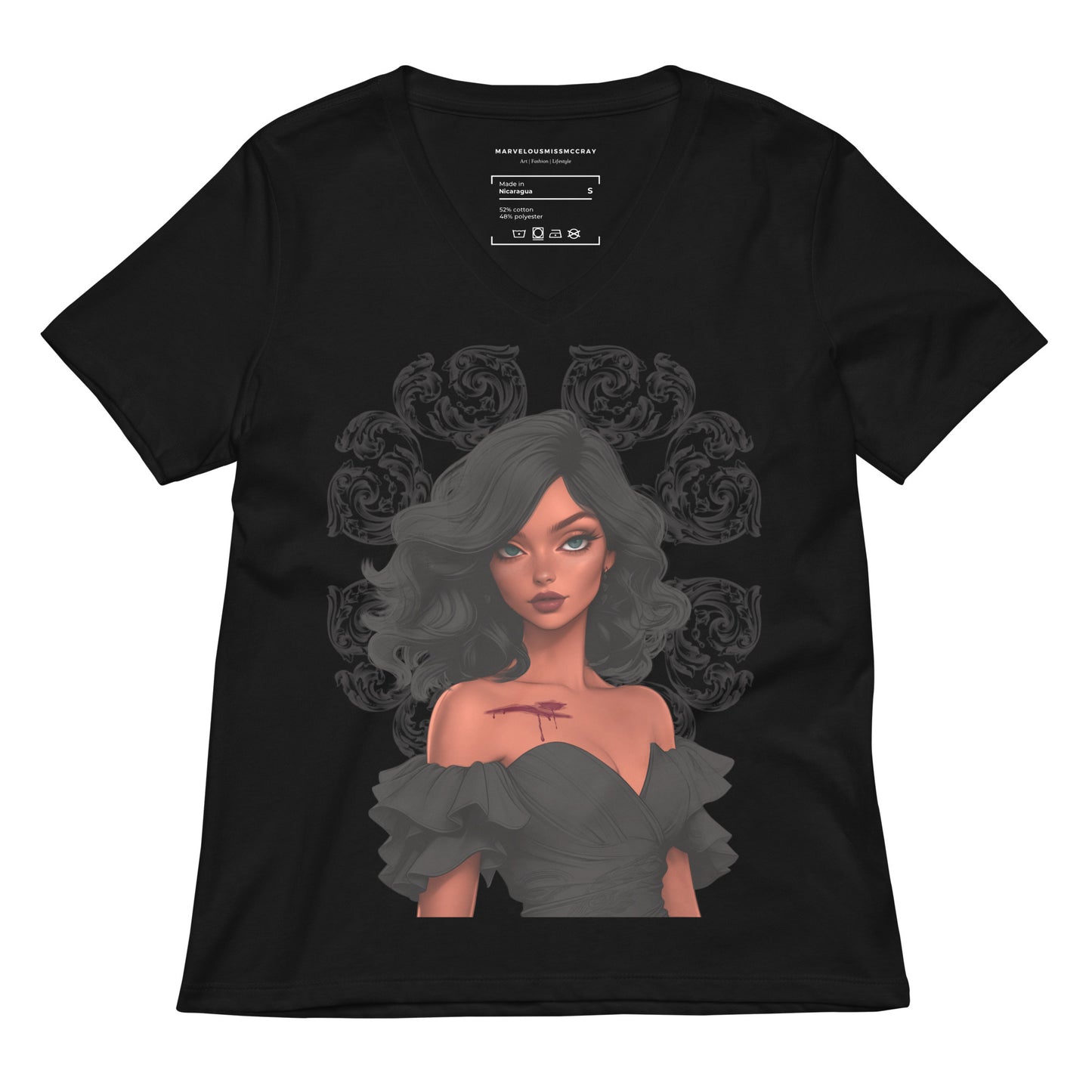 Final Queen - Lockeres T-Shirt -   Shirts,Top #