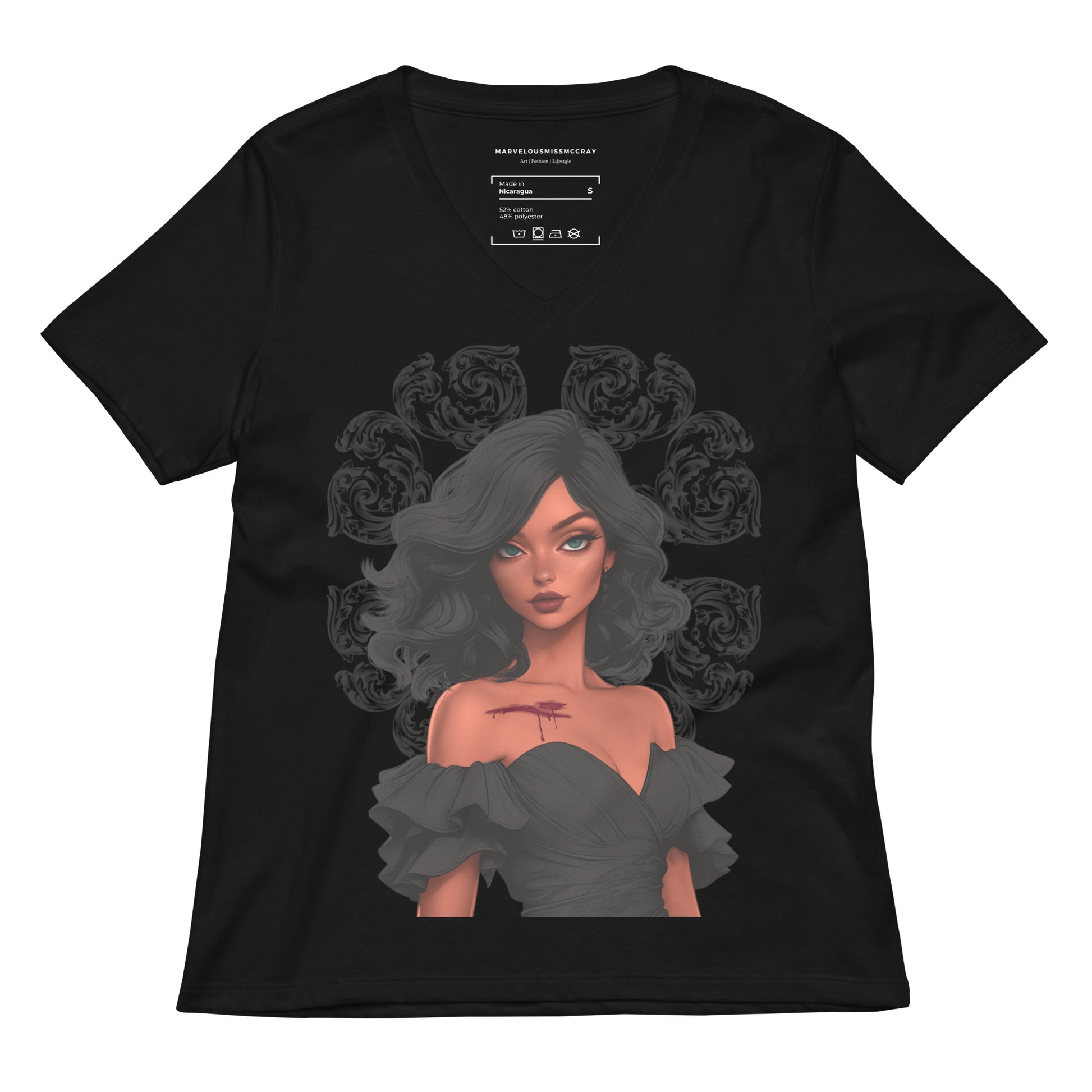 Final Queen - Lockeres T-Shirt -   Shirts,Top #