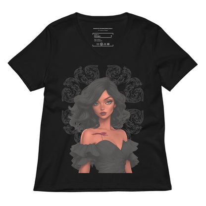 Final Queen - Lockeres T-Shirt -   Shirts,Top #