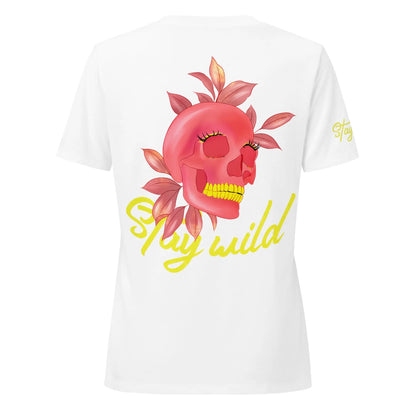 Stay Wild - Lockeres T-Shirt -   T-Shirts, Tank-Tops, Shirts mit 3/4-Ärmeln, Langarmshirts, Poloshirts, Crop-Tops