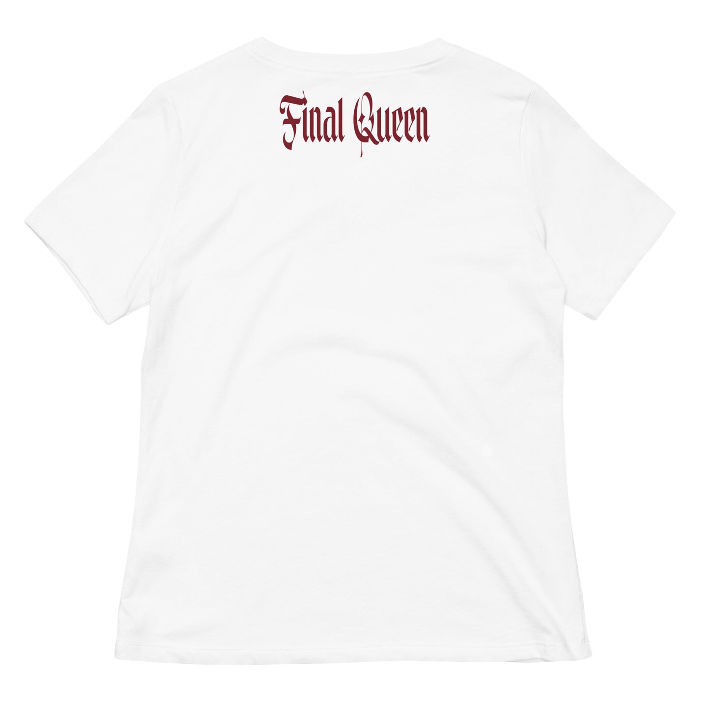 Final Queen - Lockeres T-Shirt -   Shirts,Top #