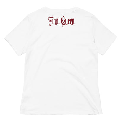 Final Queen - Lockeres T-Shirt -   Shirts,Top #