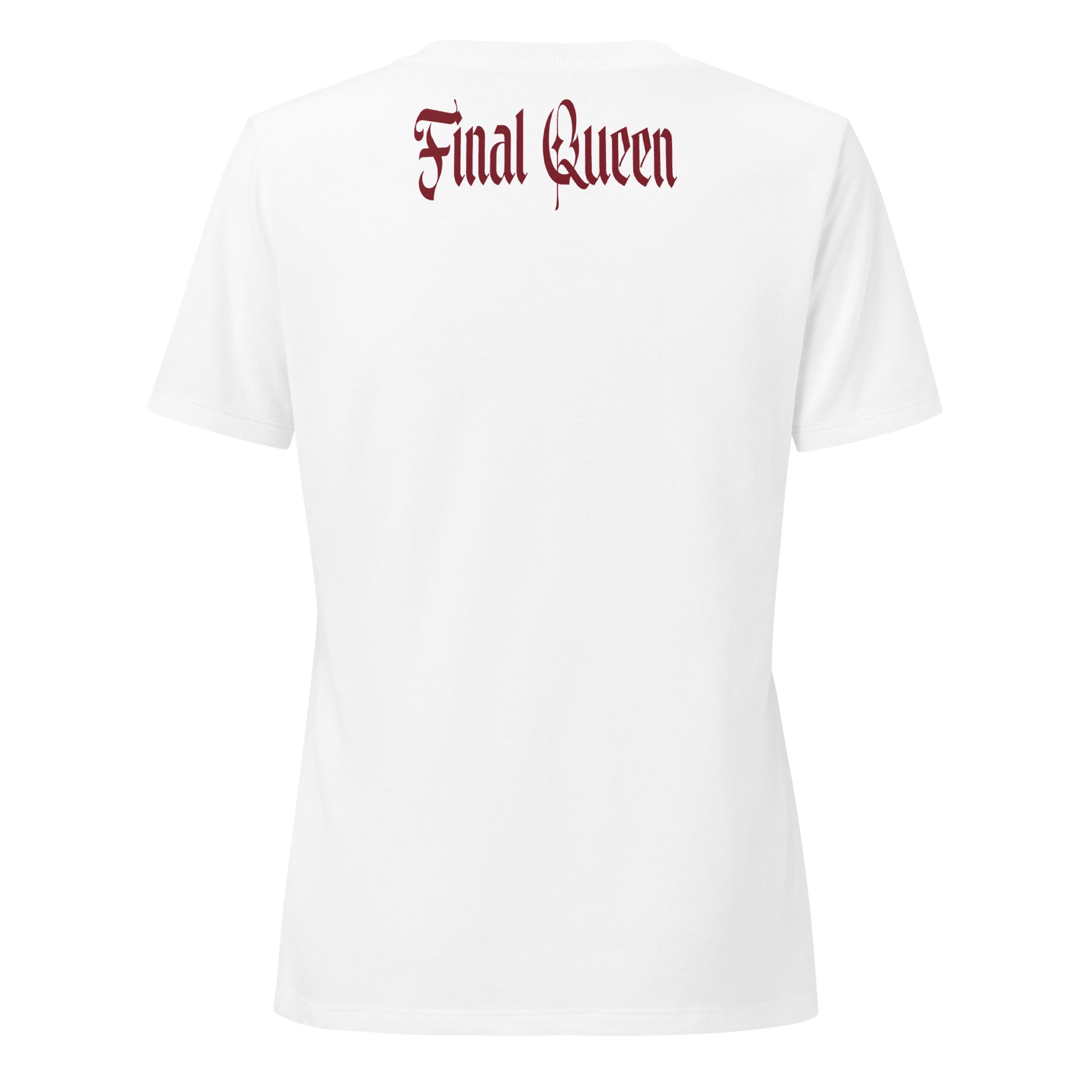 Final Queen - Lockeres T-Shirt -   Shirts,Top #