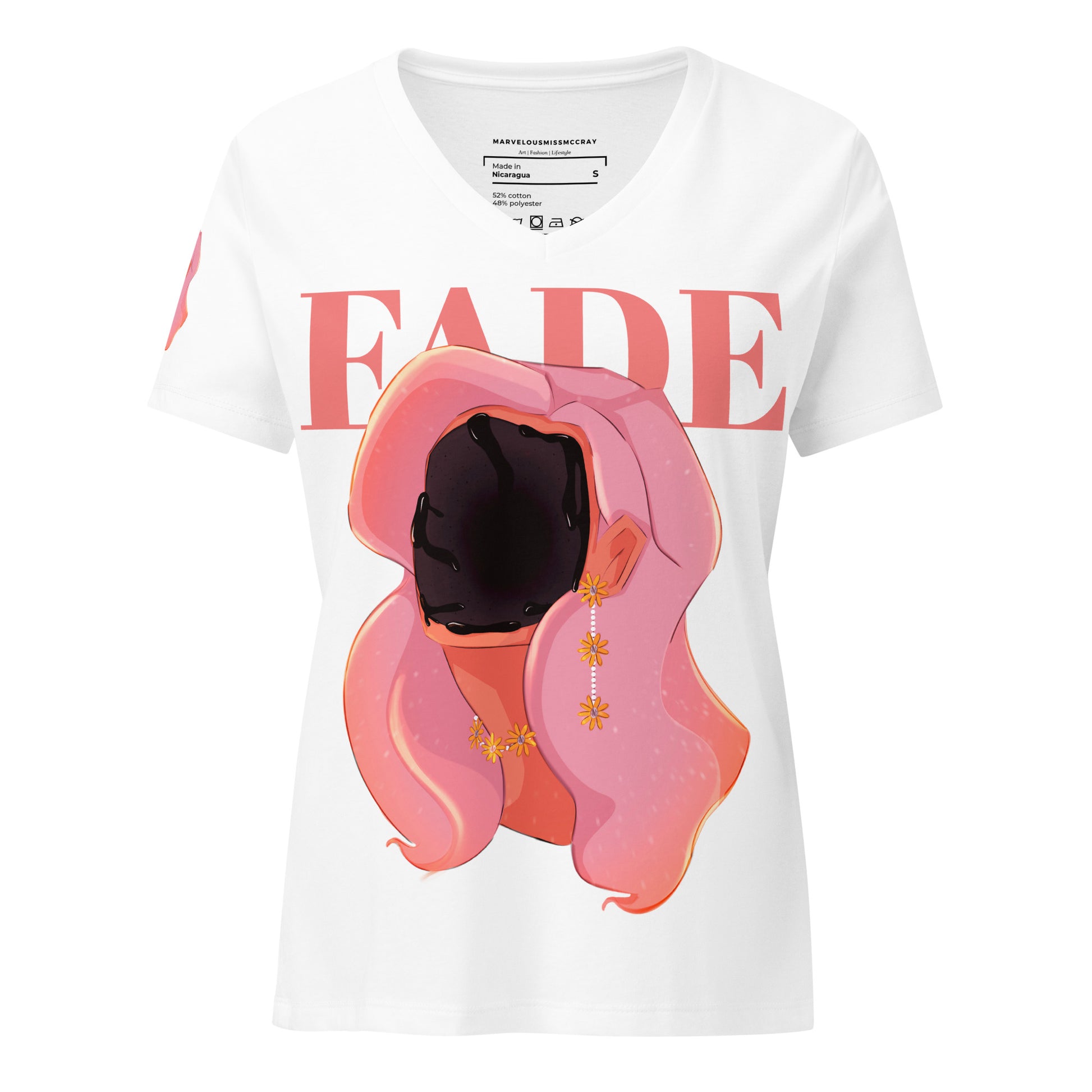Fade - Lockeres T-Shirt -   Shirts,Top #