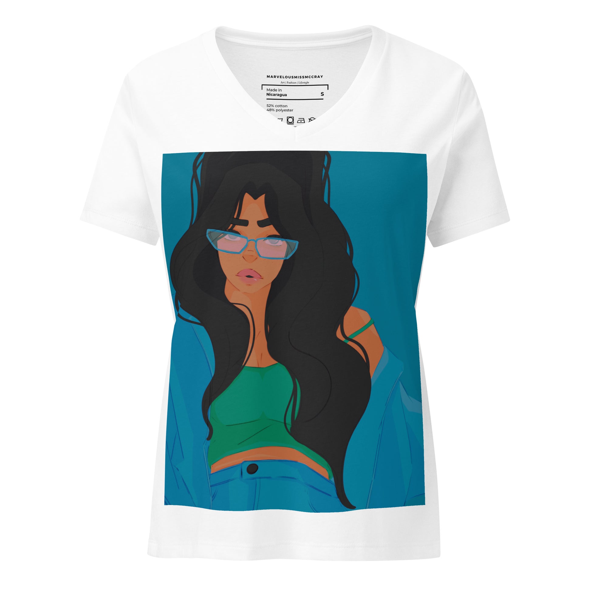Cool Girl - Lockeres T-Shirt -   Shirts,Top #