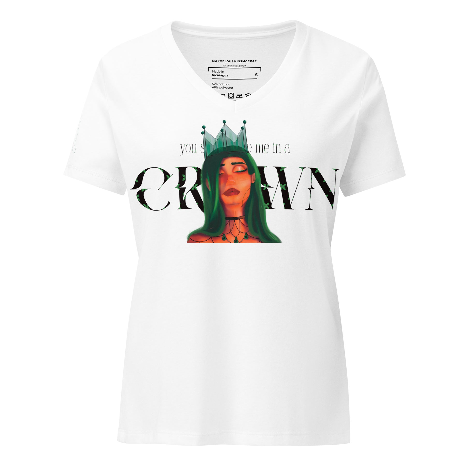 The Crown - Lockeres T-Shirt -   Shirts,Top #