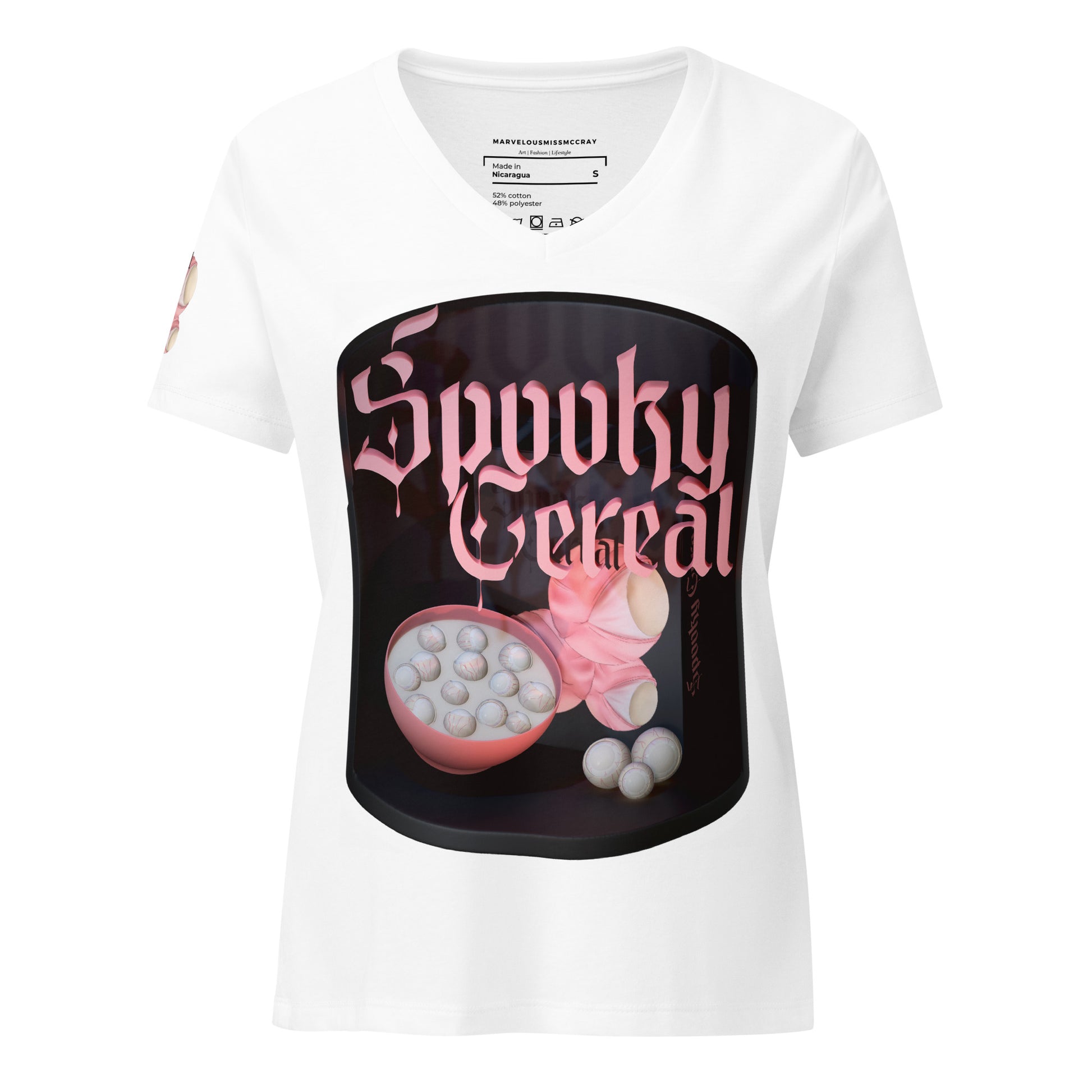 Spooky Cereal - Lockeres T-Shirt -   Shirts,Top #