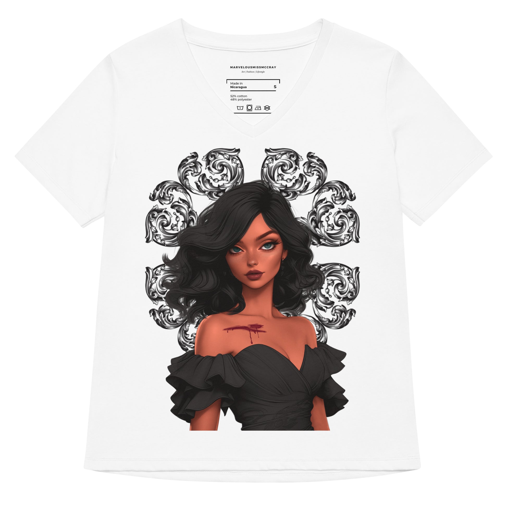 Final Queen - Lockeres T-Shirt -   Shirts,Top #