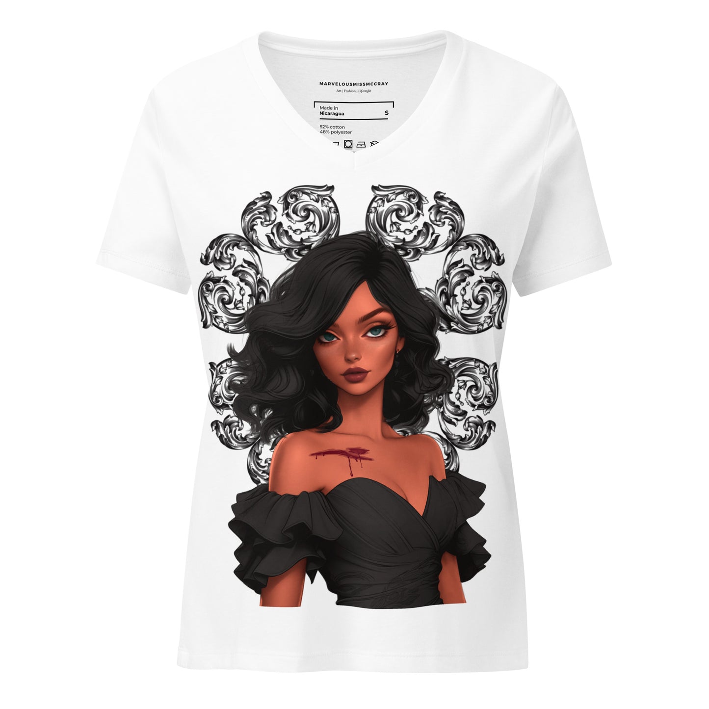 Final Queen - Lockeres T-Shirt -   Shirts,Top #