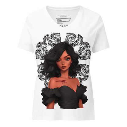 Final Queen - Lockeres T-Shirt -   Shirts,Top #